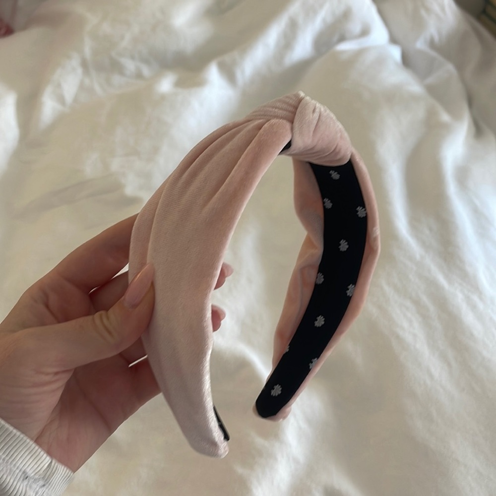 LeLe Sadoughi Pink headband